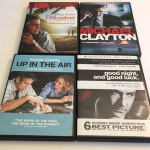 George Clooney DVD Movie Bundle